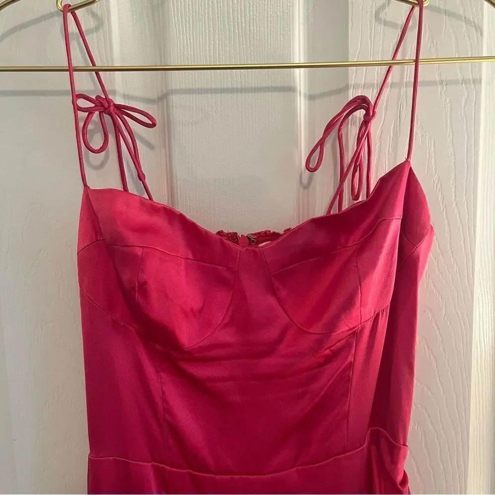 Reformation Fuchsia Mini Dress - Picture 4 of 13